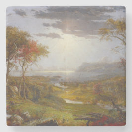 Herbst auf dem Hudson River (New Yorker Staat) Steinuntersetzer