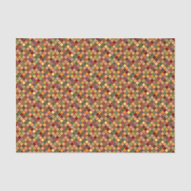 Herbst auf Platz Seidenpapier (Vorderseite)