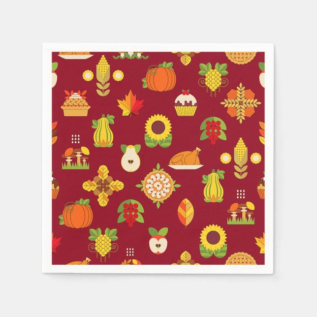 Herbst/Autum Heritage Paper Serviette (Vorderseite)