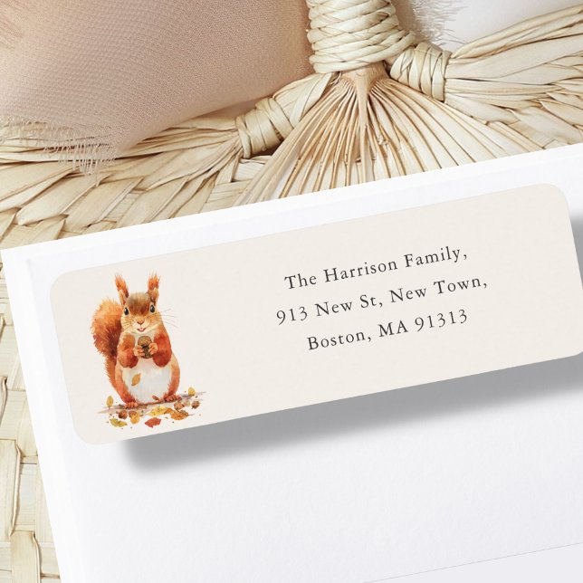 Herbst Autumnal Niedliches Eichhörnchen | Neue Zuh (Von Creator hochgeladen)