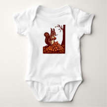 🐿️ Herbst-Baby-Eichhörnchen – Babyausstattung