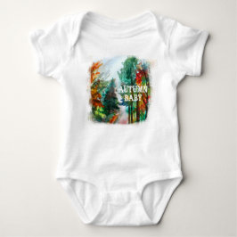 Herbst Baby Jersey Bodysuit Strampler
