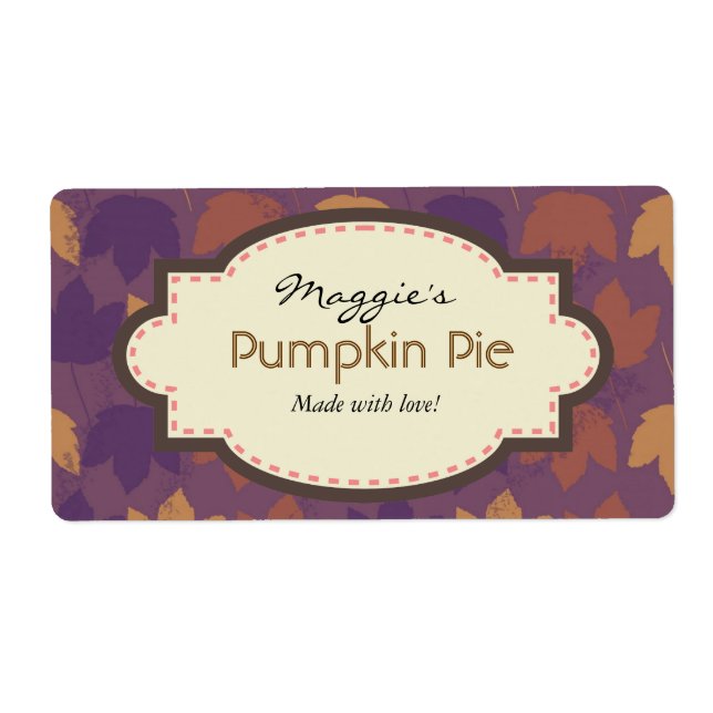 Herbst-Backmarken (Vorne)