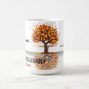 Herbst Baum Frohes Thanksgiving Gesegnet Kaffeetasse