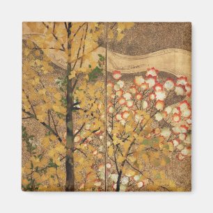 Herbst-Baum Magnet