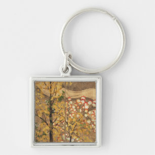 Herbst-Baum Schlüsselanhänger