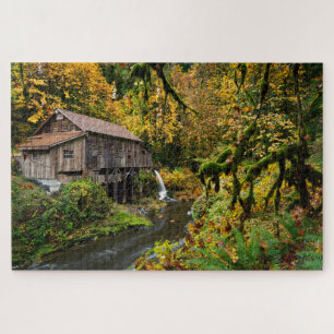 Herbst bei Cedar Creek Grist Mill in Washington