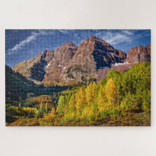 Herbst bei Maroon Bells 1000 Stück Puzzle
