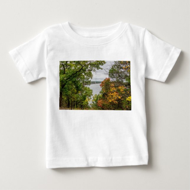 Herbst bei Truman Dam Baby T-shirt (Vorderseite)