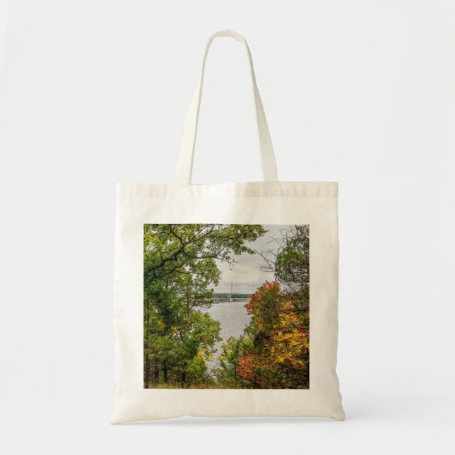 Herbst bei Truman Dam Tragetasche (Vorne)