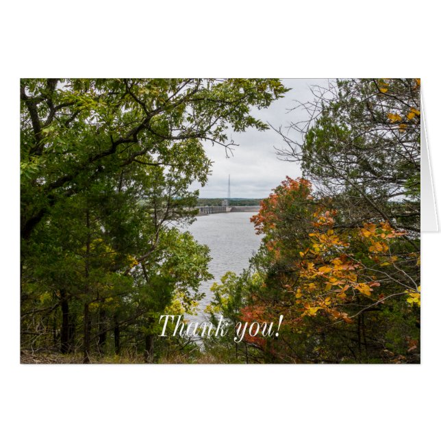 Herbst bei Truman Dam Vielen Dank (Vorderseite (Horizontal))