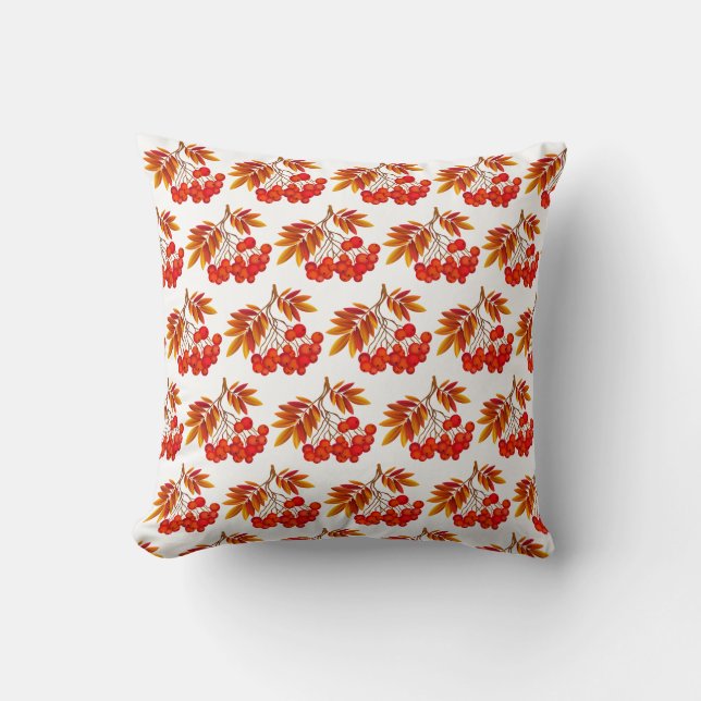 Herbst Berries Pillow Kissen (Vorderseite)
