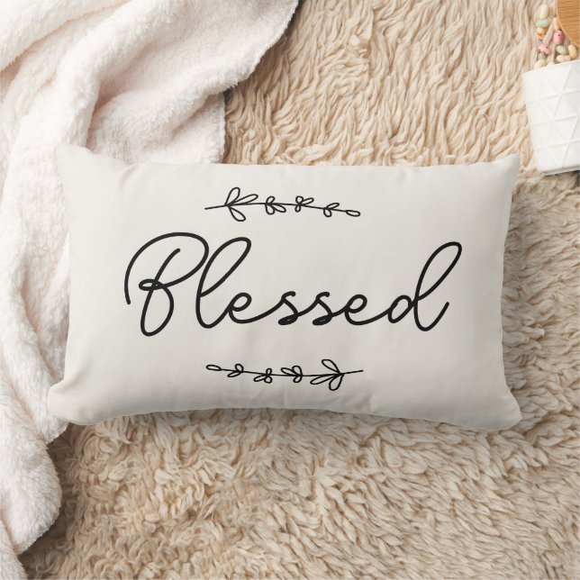Herbst bezahlen gesegnetes Throw Kissen (Decke)