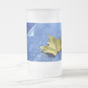 Herbst bis Winter Mattglas Bierglas