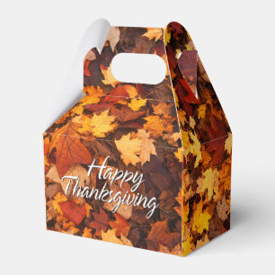Herbst-Blätter 6 Geschenkschachtel