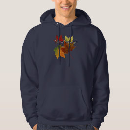 HERBST-BLÄTTER IN NEW-JERSEY HOODIE