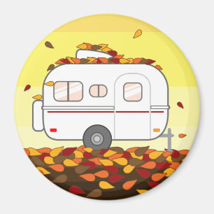 Herbst-Blätter Magnet