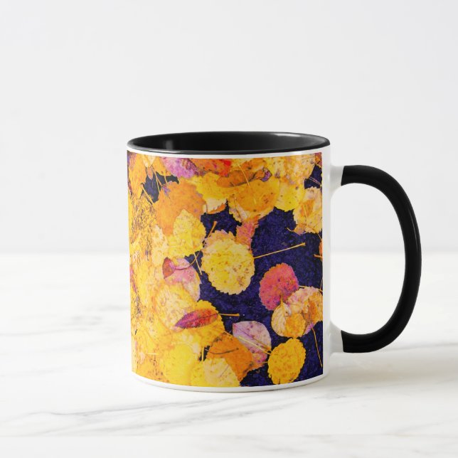 Herbst-Blätter Tasse (Rechts)