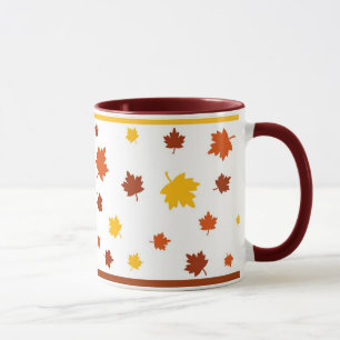Herbst-Blätter - Tasse