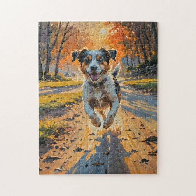 Herbst-Bliss-Hund (Vertikal)