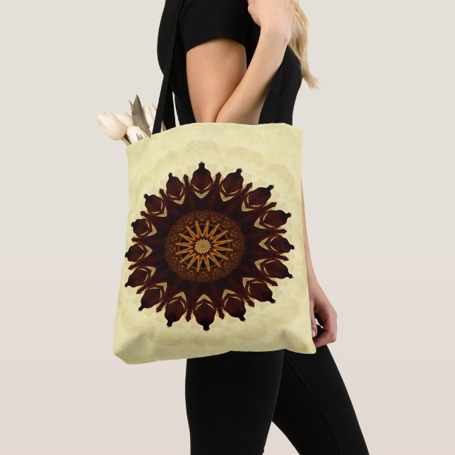 Herbst Blume Mandala...... Tasche (Von Nahem)