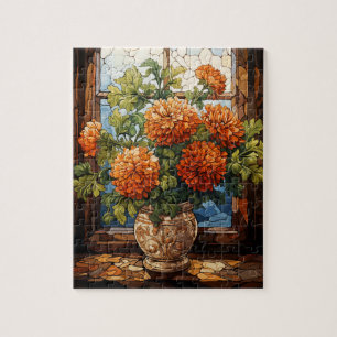 Herbst Blume Marigold Puzzle 110 Stk. 20,3 x 25,4
