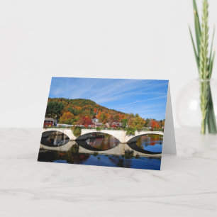 Herbst - Blume notecard Karte