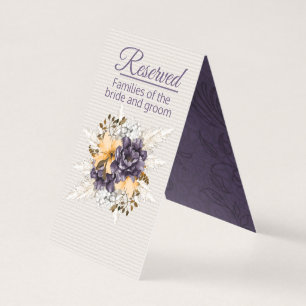 Herbst-Blume und Pampas-Gras vorbehalten Hochzeit