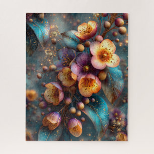 Herbst-Blumen-Puzzle
