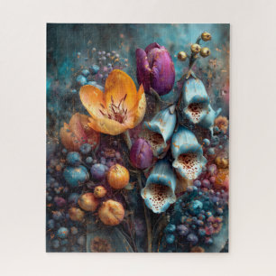 Herbst-Blumen-Puzzle