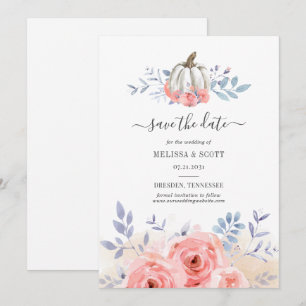 Herbst Blush Pink Roses Pumpdraine Save The Date