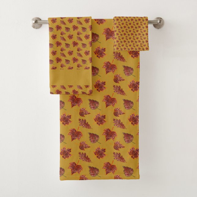 Herbst Botanicals - Senf. Badhandtuch Set (Insitu)