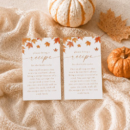 Herbst-Brautbad-Rezept-Anfrage Begleitkarte