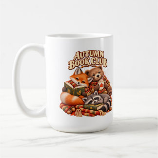 Herbst-Buchclub-Hübsche-Waldtiere-Tasse Kaffeetasse