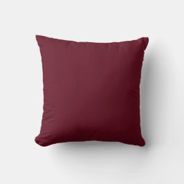 Herbst Burgundy Polka Dot breit gestreift und fest Kissen