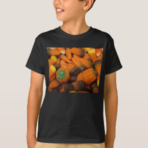 Herbst Candy Mais Kinder Dunkler T - Shirt