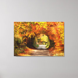 Herbst, Canvas Print, Gelber Bog Kilcullen Leinwanddruck