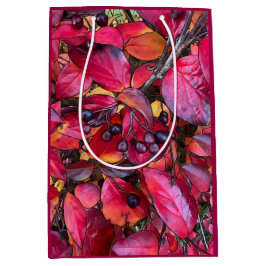 Herbst-Chokekerinen - Mittlere Geschenktasche Geschenktüte