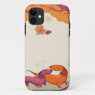 Herbst-Dackeln Case-Mate iPhone Hülle
