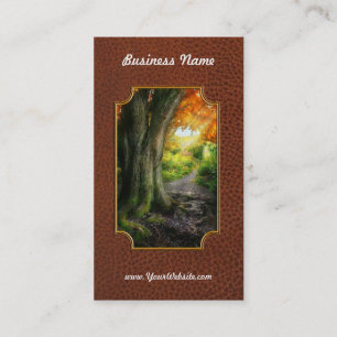 Herbst - Der Weg zum Grannenhaus Visitenkarte