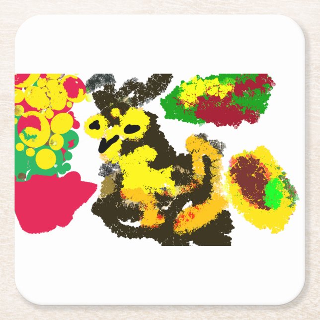 Herbst der Wind Rechteckiger Pappuntersetzer (Vorderseite)