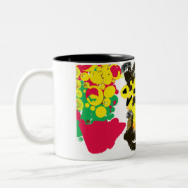 Herbst der Wind Zweifarbige Tasse