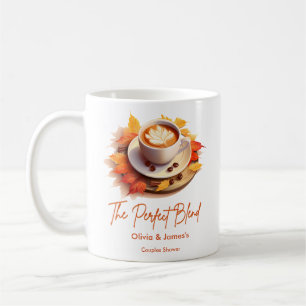 Herbst Die perfekte Mischung Paare Dusche Kaffeetasse