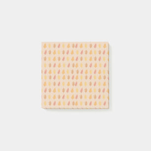 Herbst-Eichenblätter Post-it Klebezettel