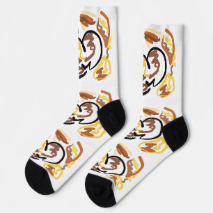 Herbst Eichhörnchen Art Socken