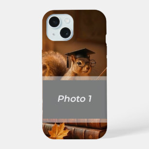 Herbst-Eichhörnchen Zurück zur Schule Lehrer iPhon iPhone 15 Hülle