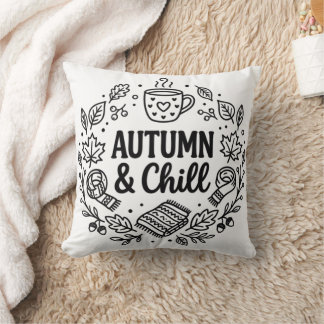 Herbst & Entspannung | Cozy Herbst Handlettering L Kissen