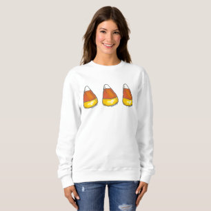 Herbst Ernte Halloween Candy Mais Kandies Sweatshirt