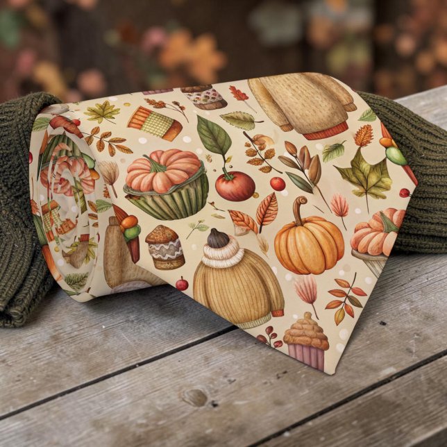 Herbst-Ernte Krawatte (Von Creator hochgeladen)