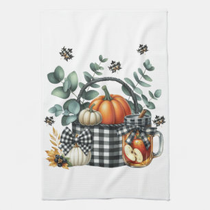 Herbst-Ernte-Küchentuch Geschirrtuch